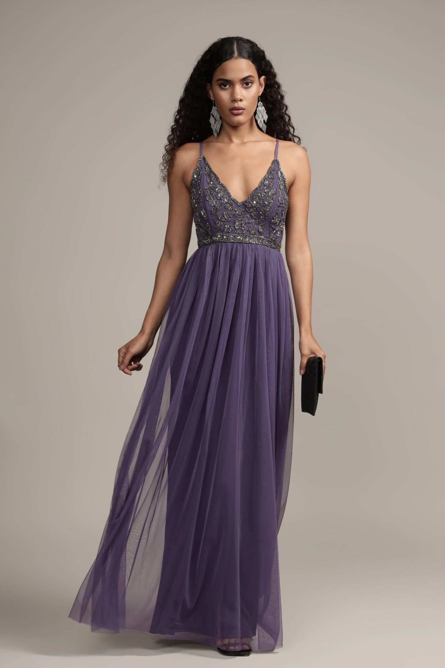 Lexi Embellished Maxi In Mulled Grape 3 Lexi Embellished Maxi In Mulled Grape