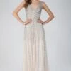 Lorelai Powder Pink Embellished Maxi Dress -Lace & Beads Shop Lorelai Maxi Powder Pink 3