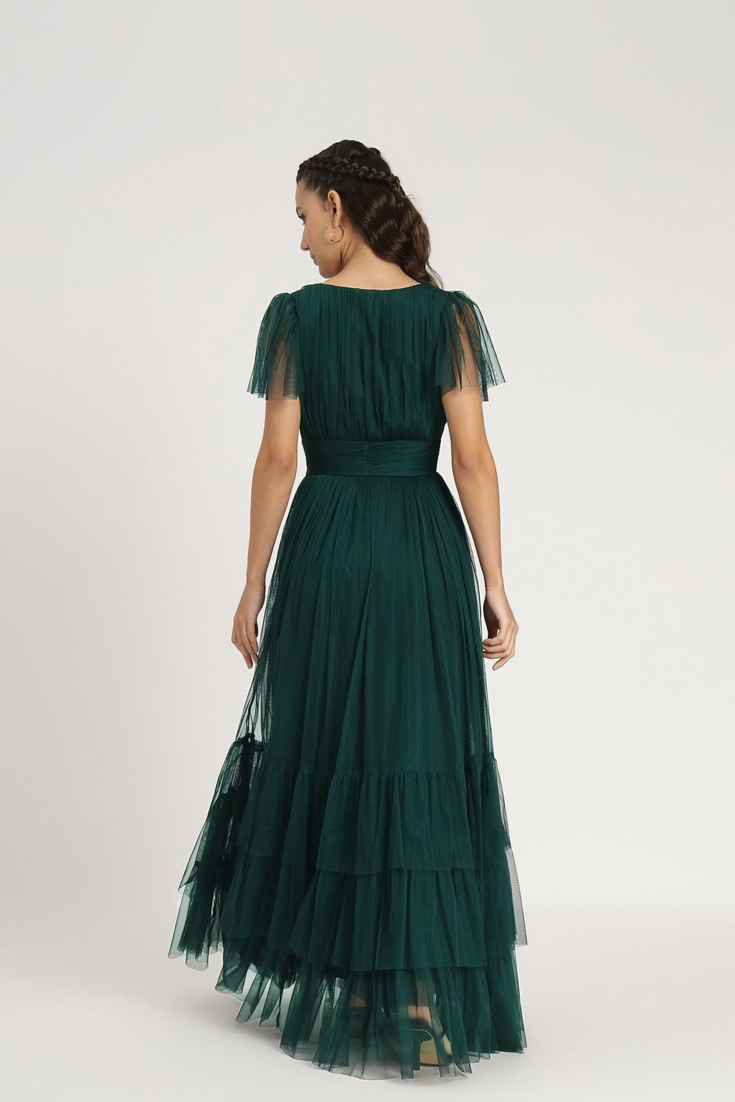 Madison Maxi Dress In Forest Green 7 Madison Maxi Dress In Forest Green - Image 5