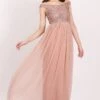 Nina Taupe Embellished Bridesmaid Maxi Dress -Lace & Beads Shop NinaTaupeMaxiDress 4