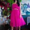Nyra Tulle Skirt In Hot Pink -Lace & Beads Shop NyraBrightPink 2 c5a234d7 9a11 4ce2 92da e07e93eac1bb
