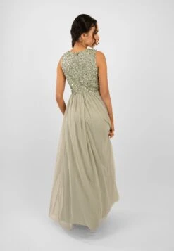 Picasso Sage Green Embellished Bridesmaid Dress 10 Picasso Sage Green Embellished Bridesmaid Dress -Lace & Beads Shop PicassoMaxiSafe 3