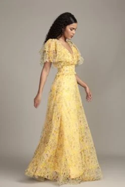 Shelby Yellow Printed Maxi Dress -Lace & Beads Shop RESIZEDShelbyMaxiinYellowFloral 8