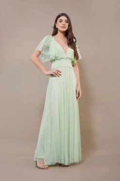 Shelby Maxi Dress In Sage Green