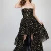 Shiloh Star Printed Tulle Dress In Black -Lace & Beads Shop ShilohMaxi 5