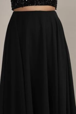 Skye Midi Skirt In Black -Lace & Beads Shop SkyeMidiSkirtinBlack 8