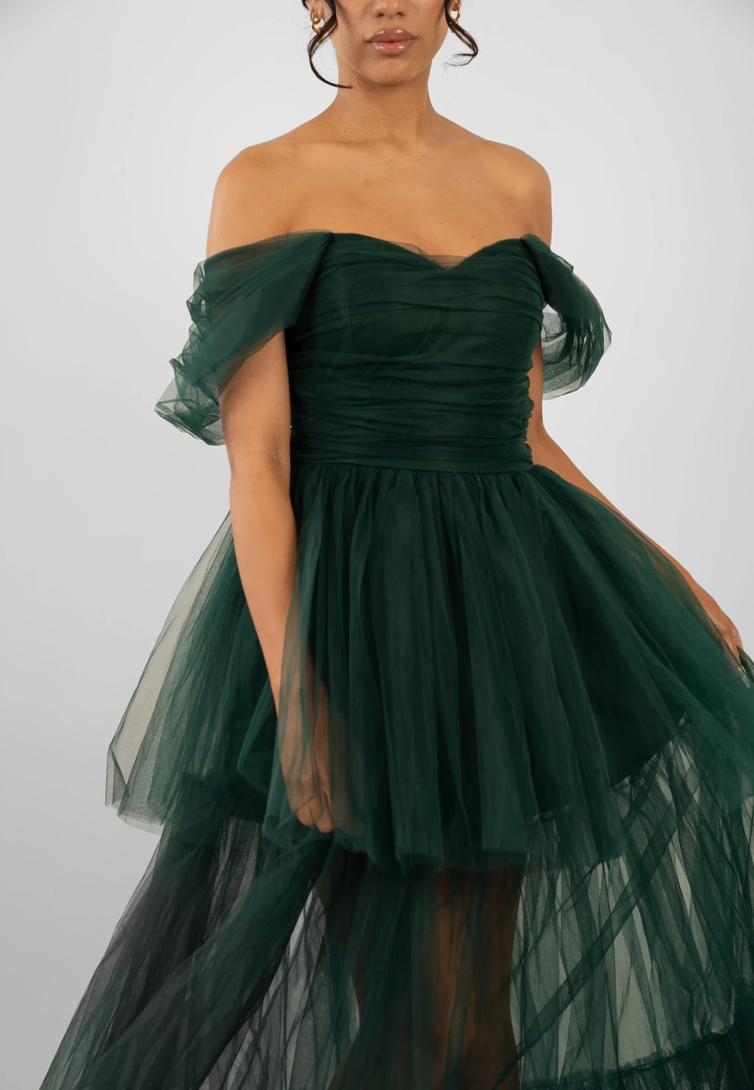 Sydney Maxi Dress In Forest Green 5 Sydney Maxi Dress In Forest Green - Image 3