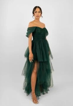 Sydney Maxi Dress In Forest Green