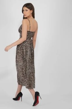 Tanya Strappy Satin Midi Dress -Lace & Beads Shop TanyaDress 1