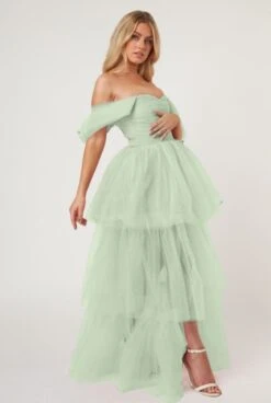 Sydney Tulle Maxi Dress In Sage 7 Sydney Tulle Maxi Dress In Sage -Lace & Beads Shop Untitleddesign 33