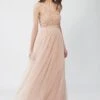 Ursa Blush Pink Embellished Maxi Dress 2 Ursa Blush Pink Embellished Maxi Dress -Lace & Beads Shop Ursa 3