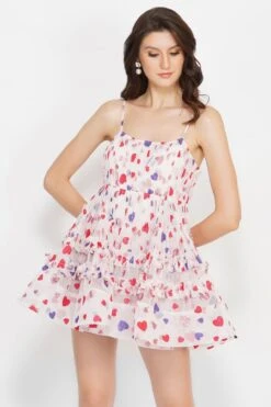 Bethan Mini In Glitter Rainbow Heart -Lace & Beads Shop image002 1