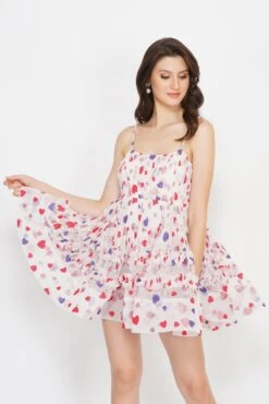 Bethan Mini In Glitter Rainbow Heart -Lace & Beads Shop image004 1