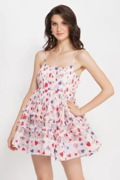 Bethan Mini In Glitter Rainbow Heart -Lace & Beads Shop image006 1