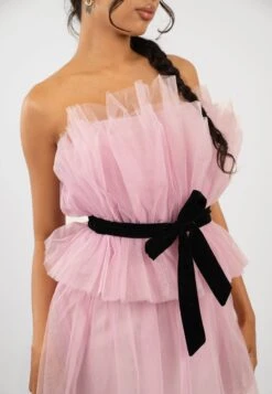 Nash Pink Tulle Mini Dress -Lace & Beads Shop nASHmINIdRESS 4